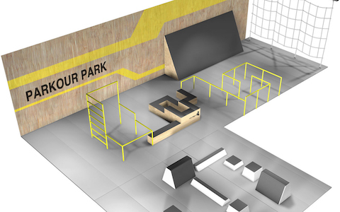 ID-PARKOUR PARK INDOOR PLAN